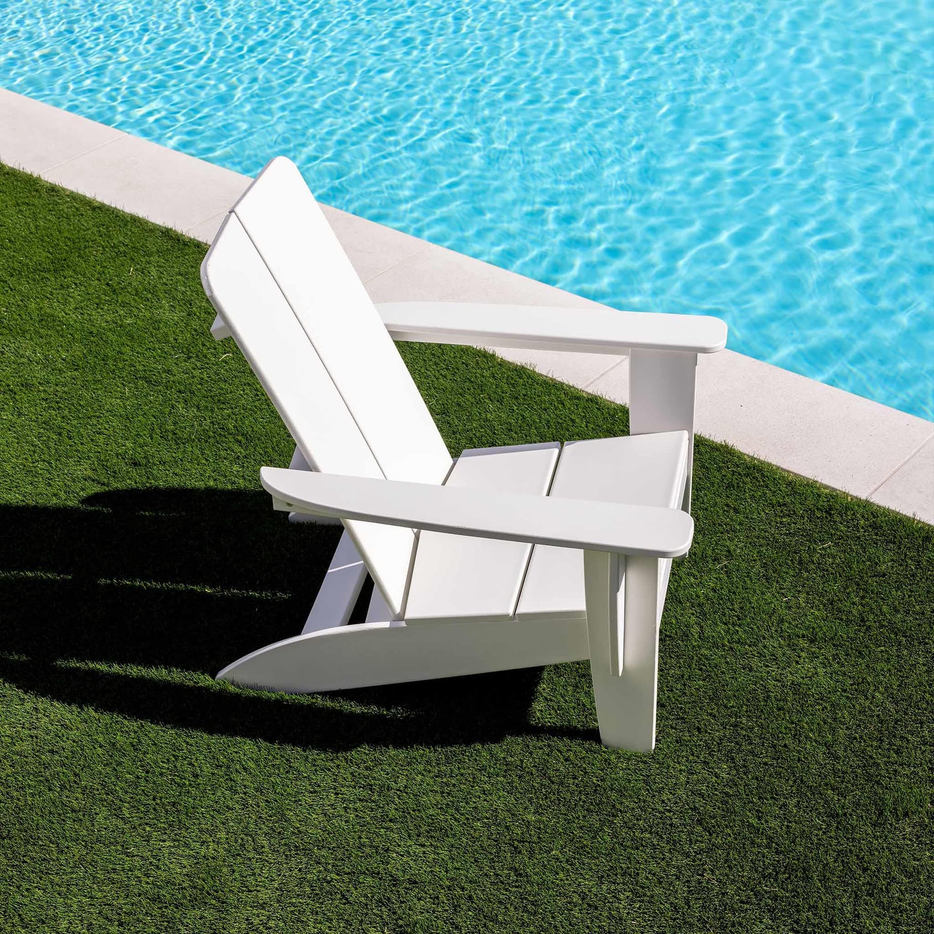 TerraFlame 1903 Adirondak Chair - White