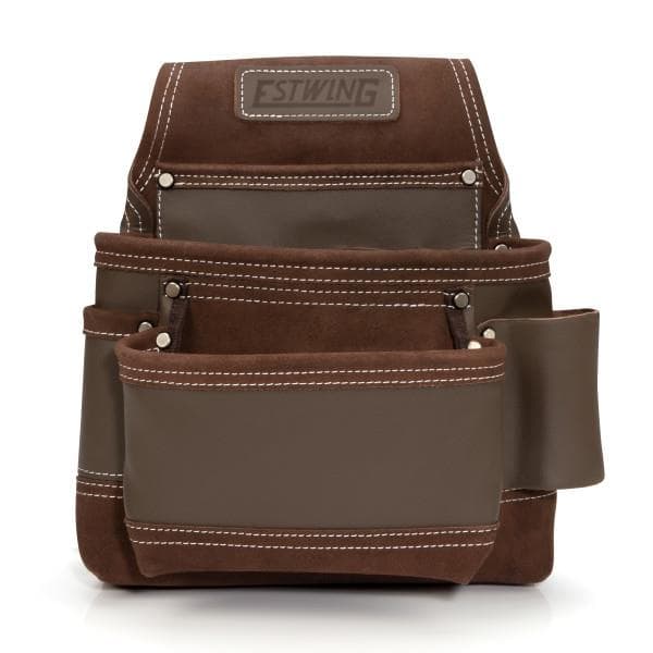 Estwing 7 Pocket Leather Contractor's Tool Pouch