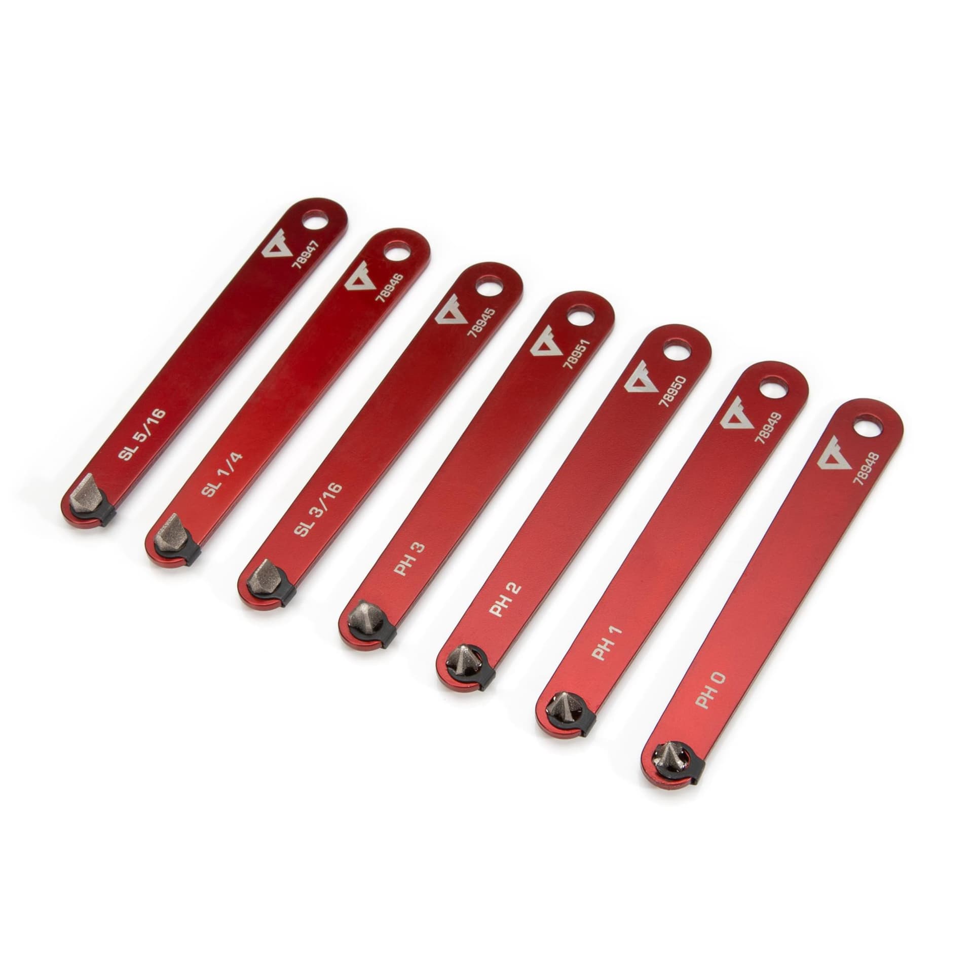 Steelman 7pc Diamond Tipped Low Profile Phillips/Slotted Screwdriver Set