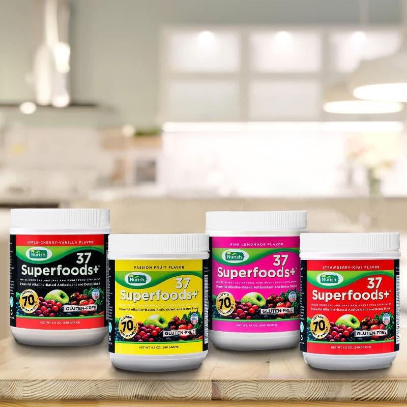 BODY CLEANSE - Detox, Alkaline, Electrolyte & Body Nourishment (Save $28) - ONE Apple Cherry Vanilla, ONE Strawberry Kiwi, ONE Passion Fruit & ONE Pink Lemonade/Lemon Tea (Save $28