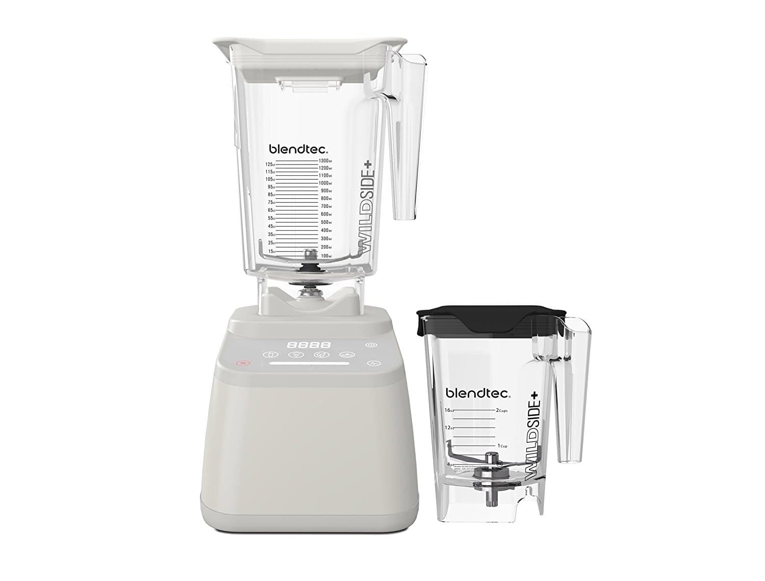Blendtec Designer 625 with Wildside+ Jar and Mini Wildside-White