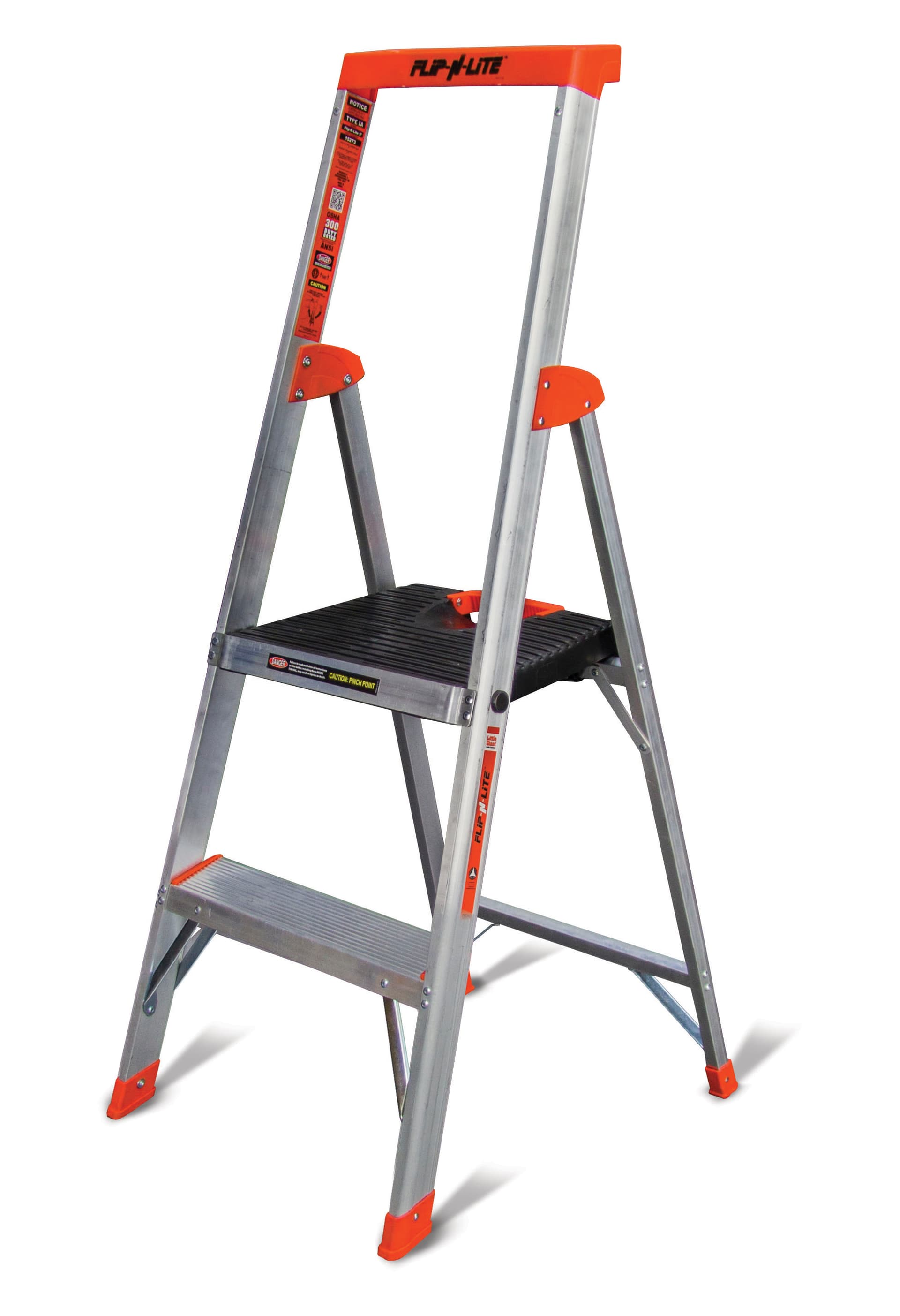 Flip-N-Lite 4ft. Aluminum Stepladder