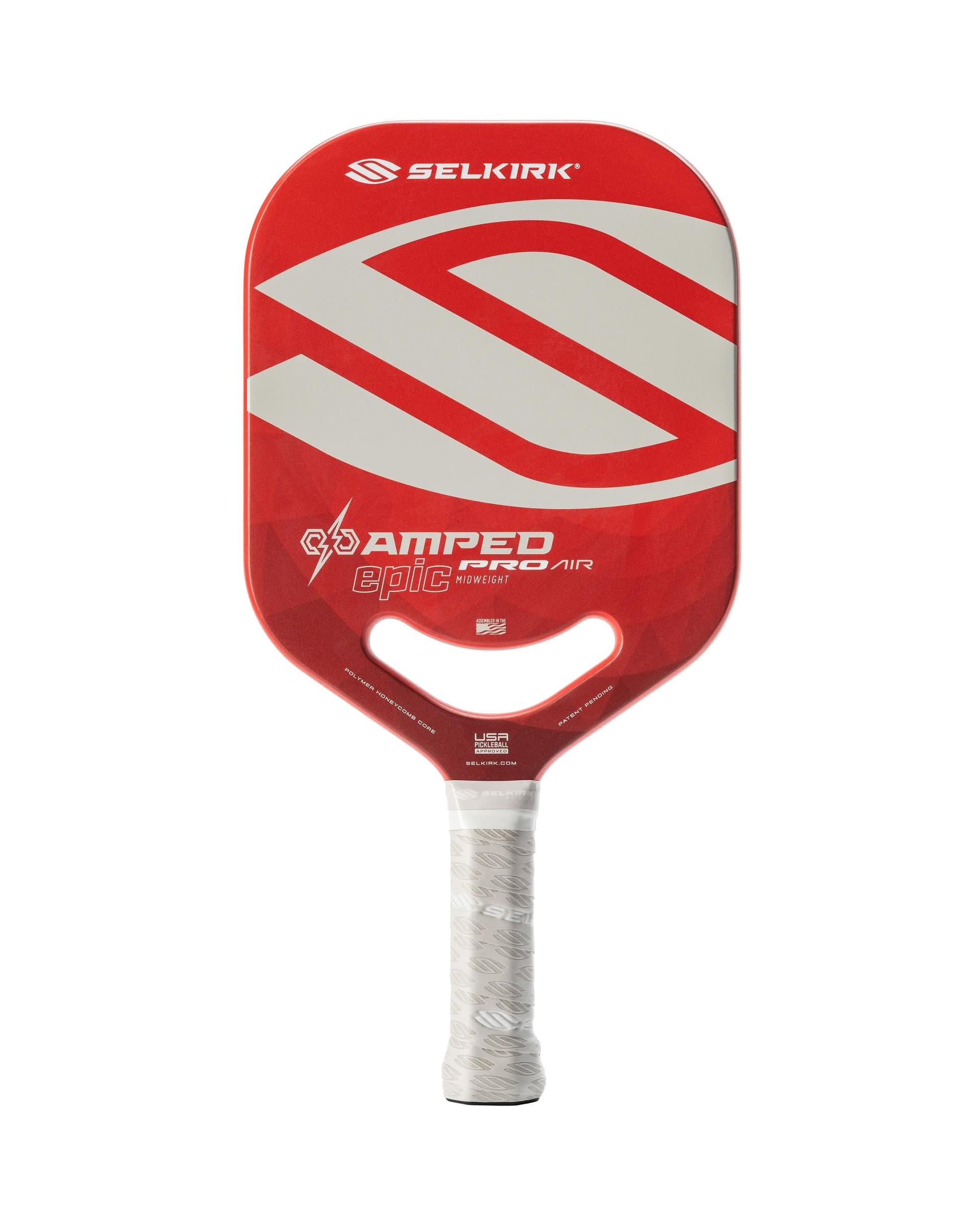 Amped Pro Air Epic Pickleball Paddle - Red