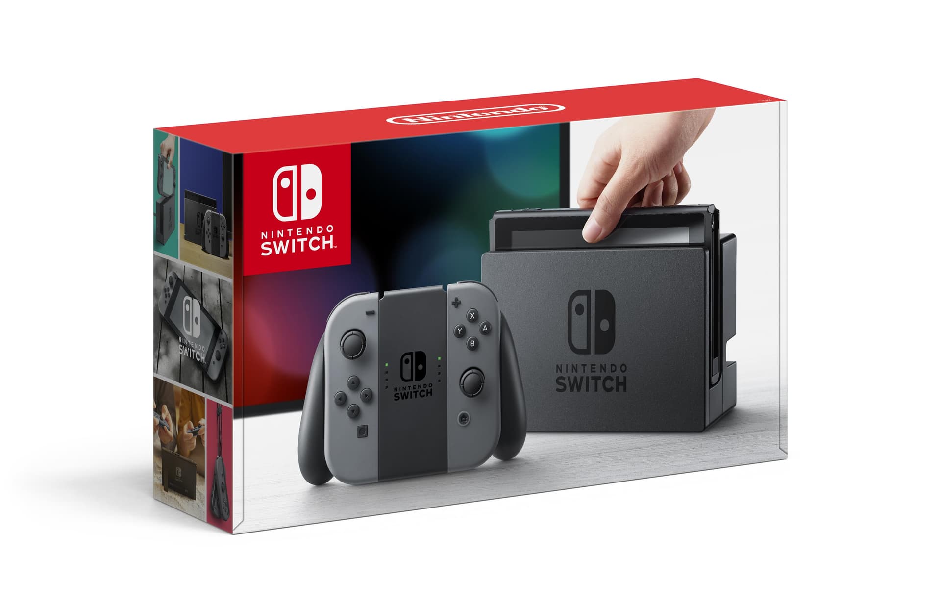Switch & Accessories Package (Console and 3 Games)