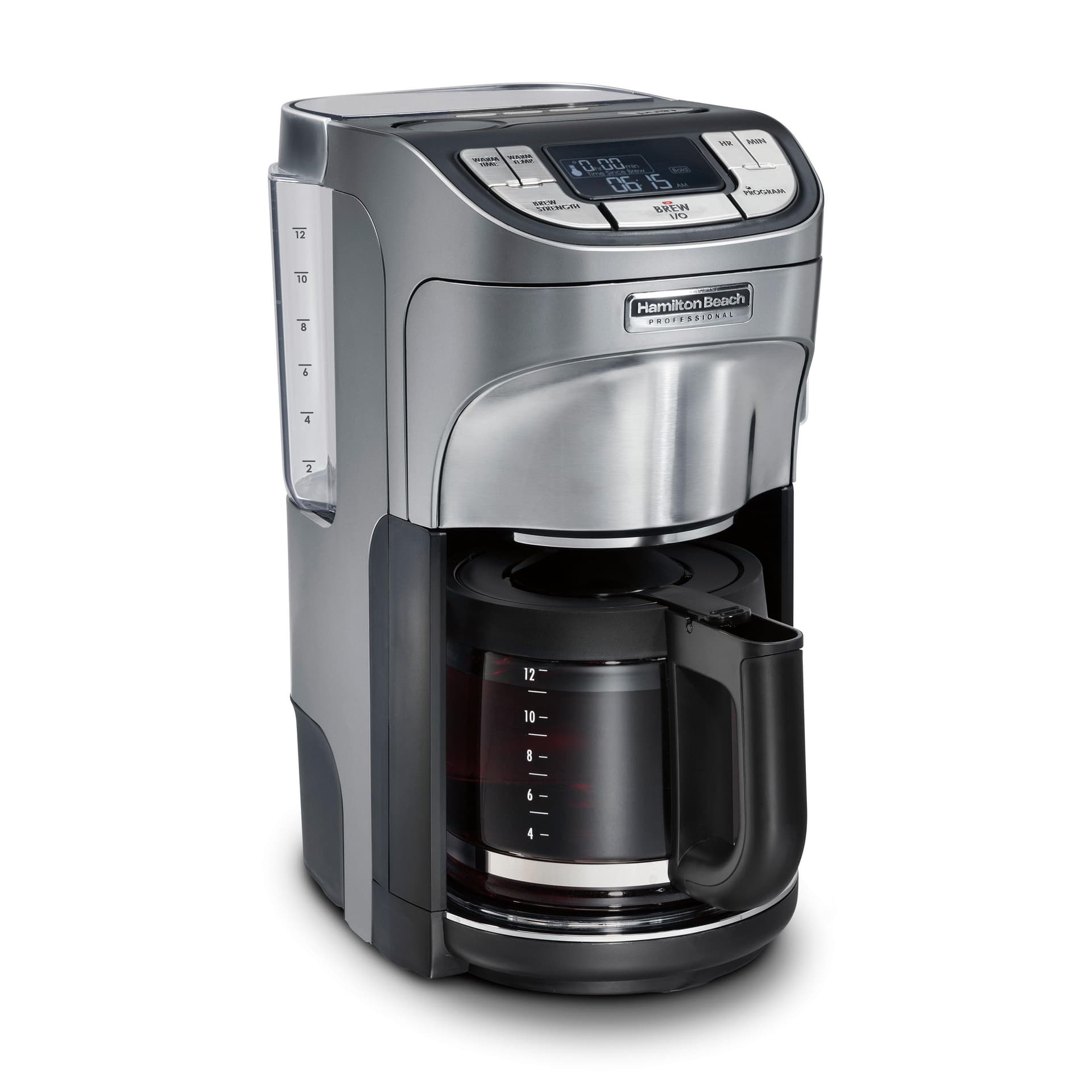 12 Cup Professional Programmable Coffeemaker Silver