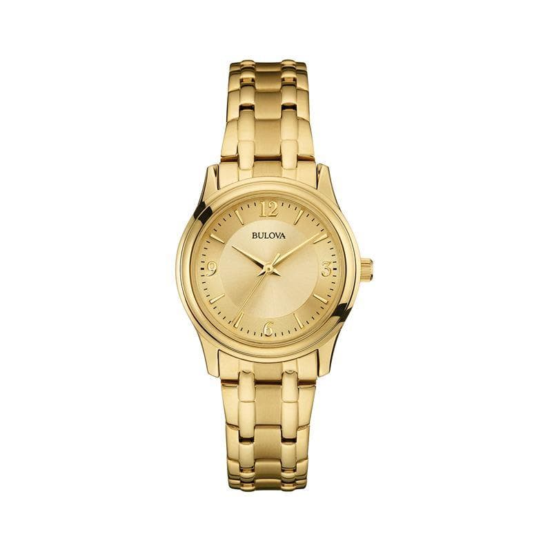 Ladies' Corporate Collection Gold-Tone Stainless Steel Watch Gold Dial