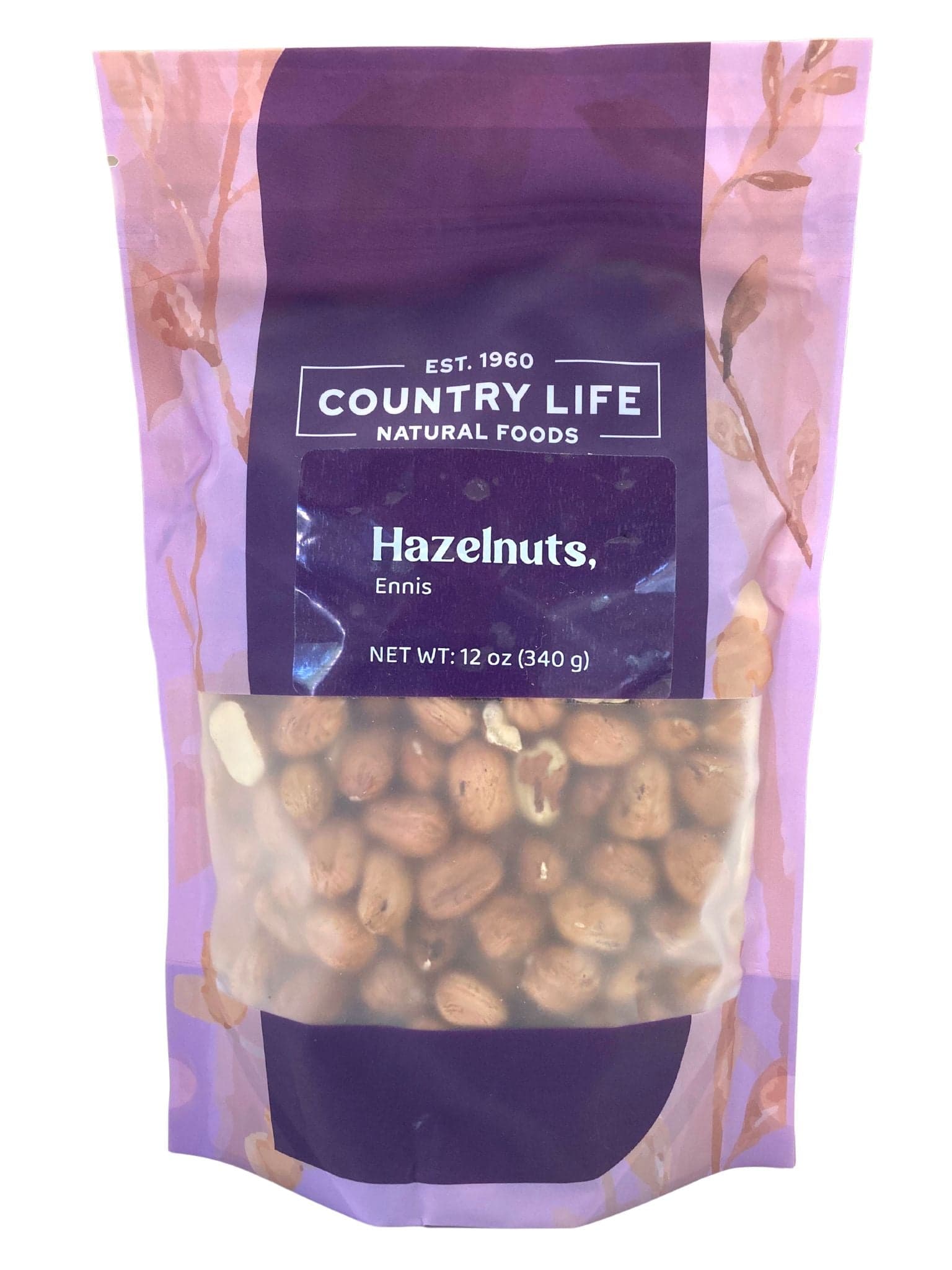 Hazelnuts, Whole, Raw, Large - 25 lb