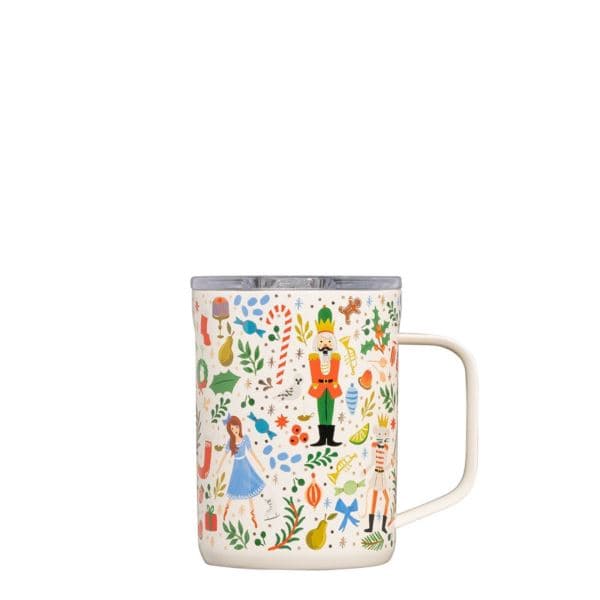 16oz Mug - Rifle Paper Nutcracker