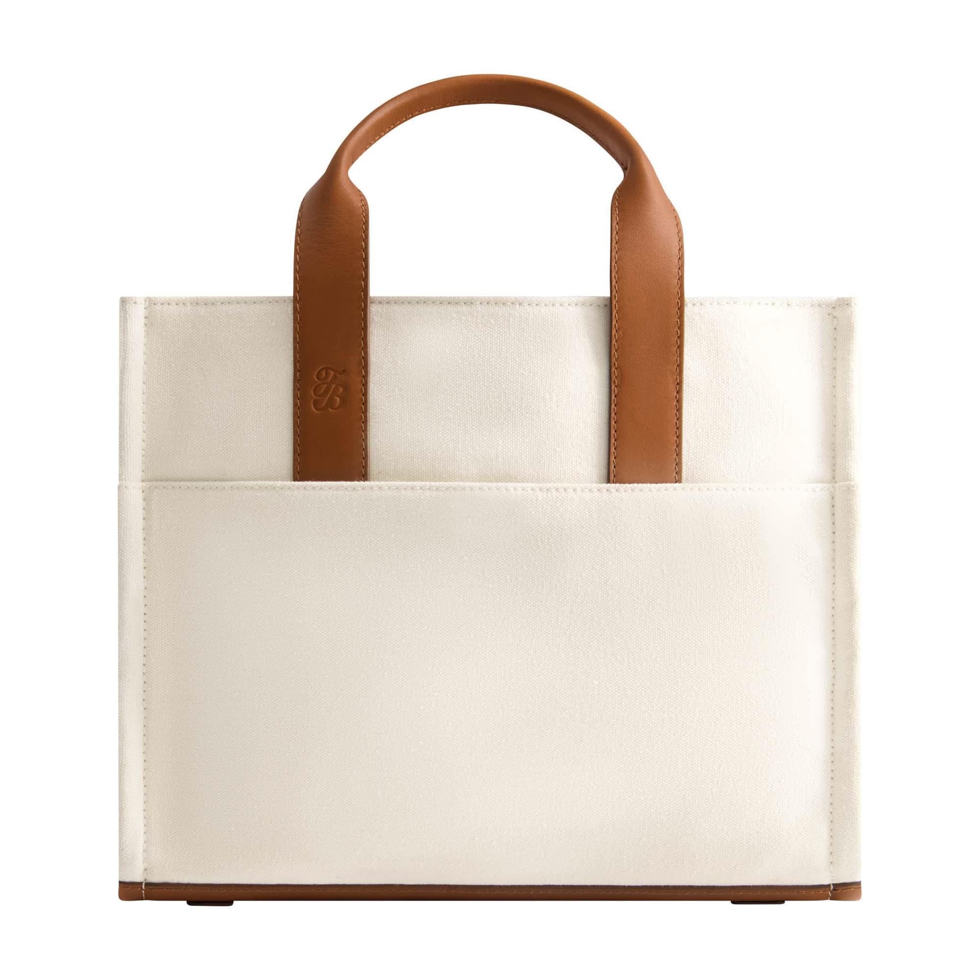 Solid Canvas Medium Tote Size 9"