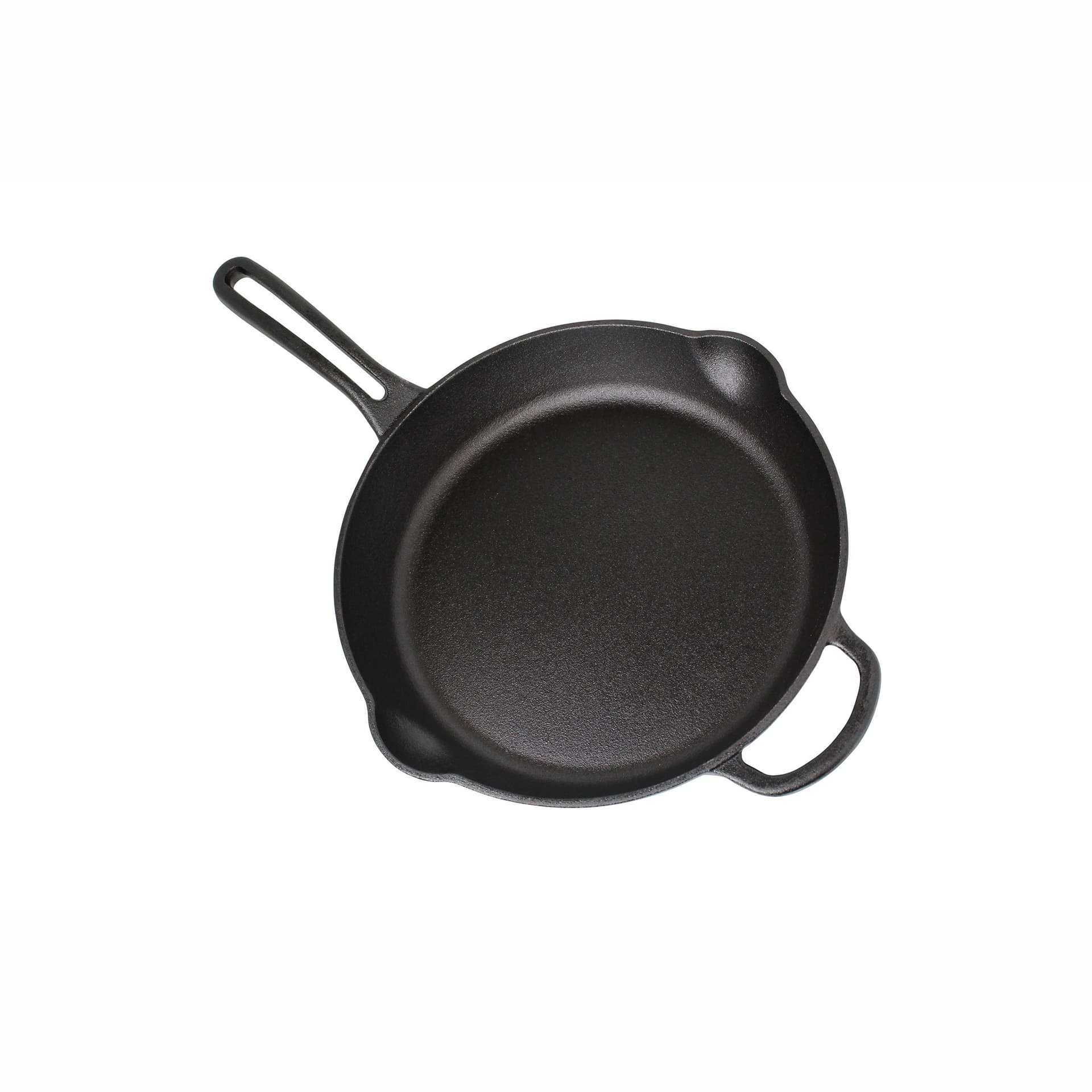 Cast Iron 12" Round Skillet - Black