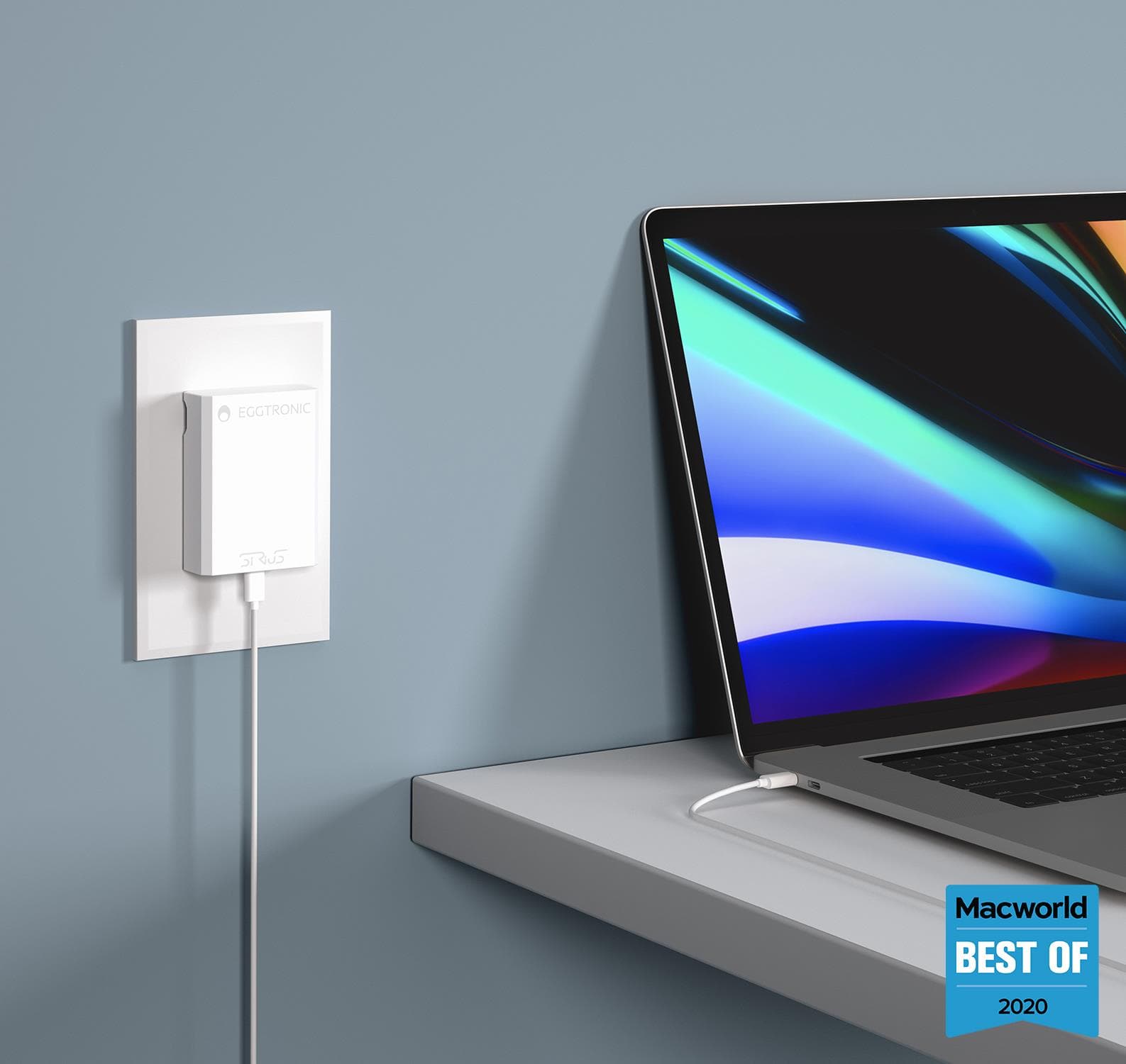 Einova Sirius 65W Universal Power Adapter - White