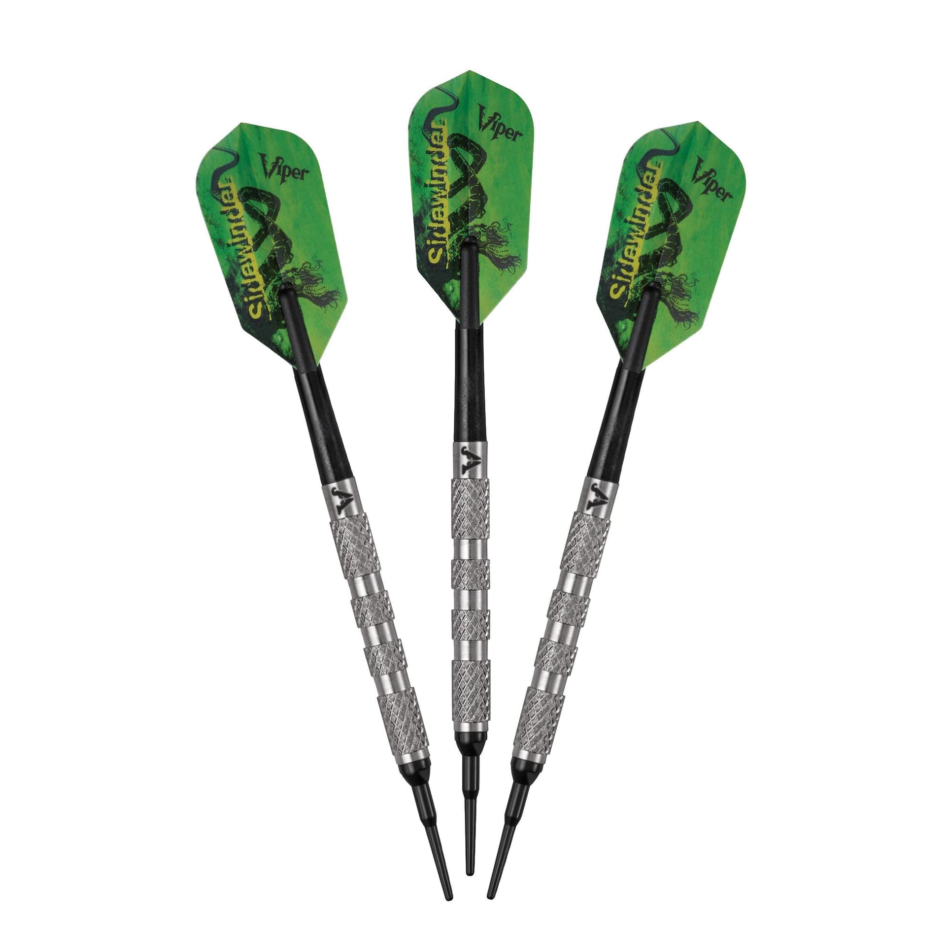 Viper Sidewinder Tungsten Soft Tip Darts Knurled Barrel 18 Grams