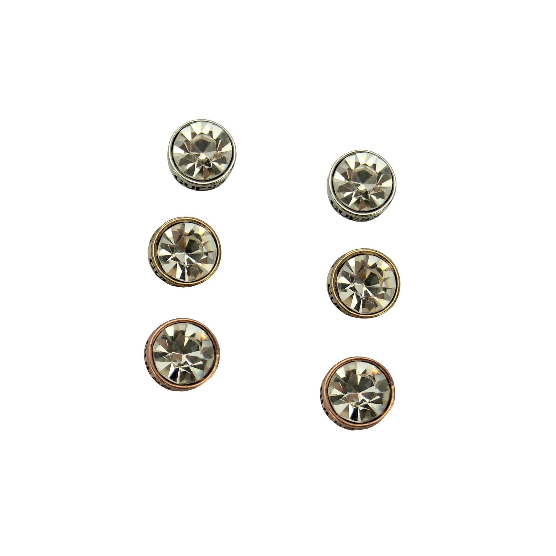 Trio Stud Set- Mixed Plating