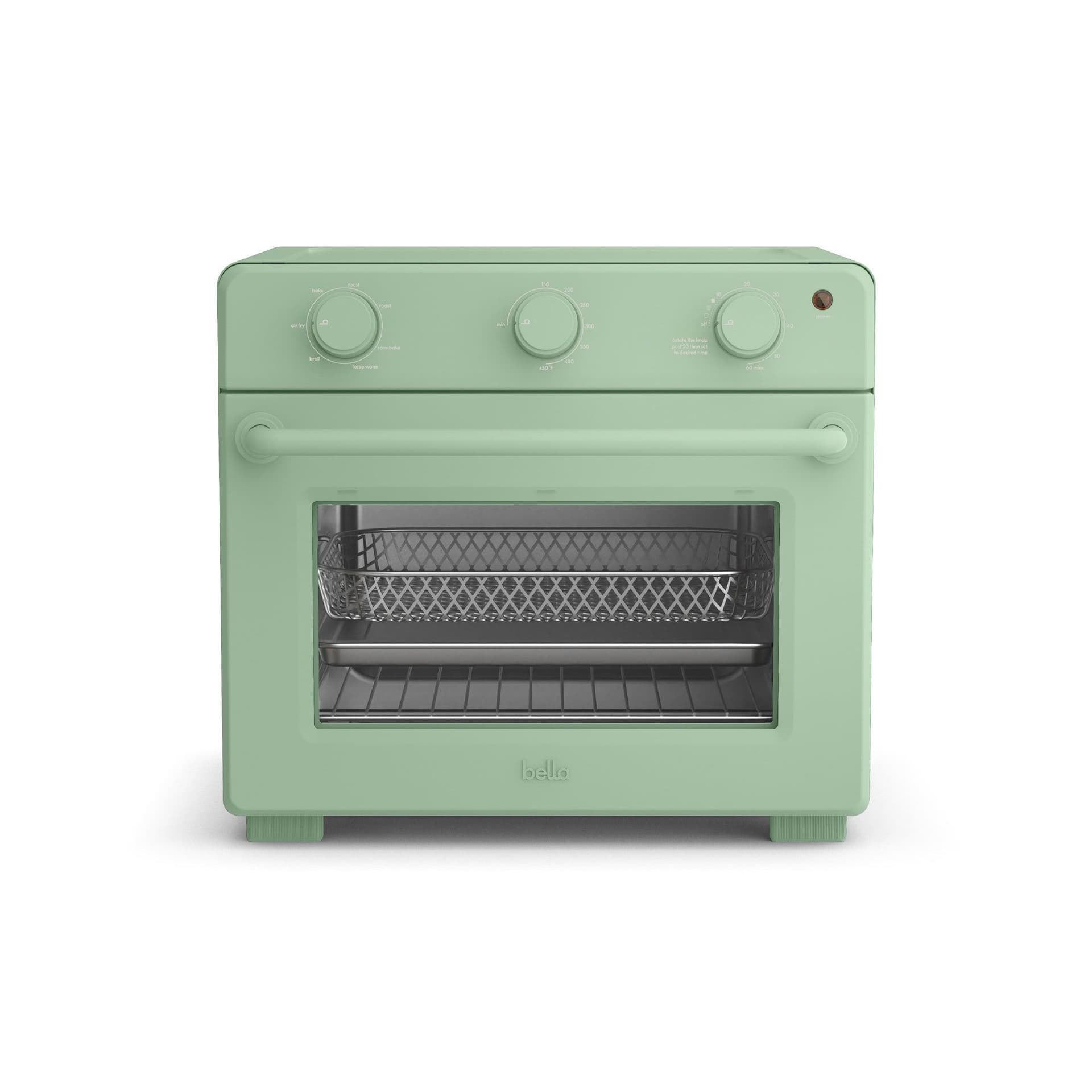 6 Slice Toaster Oven w/ Air Fryer Seaglass