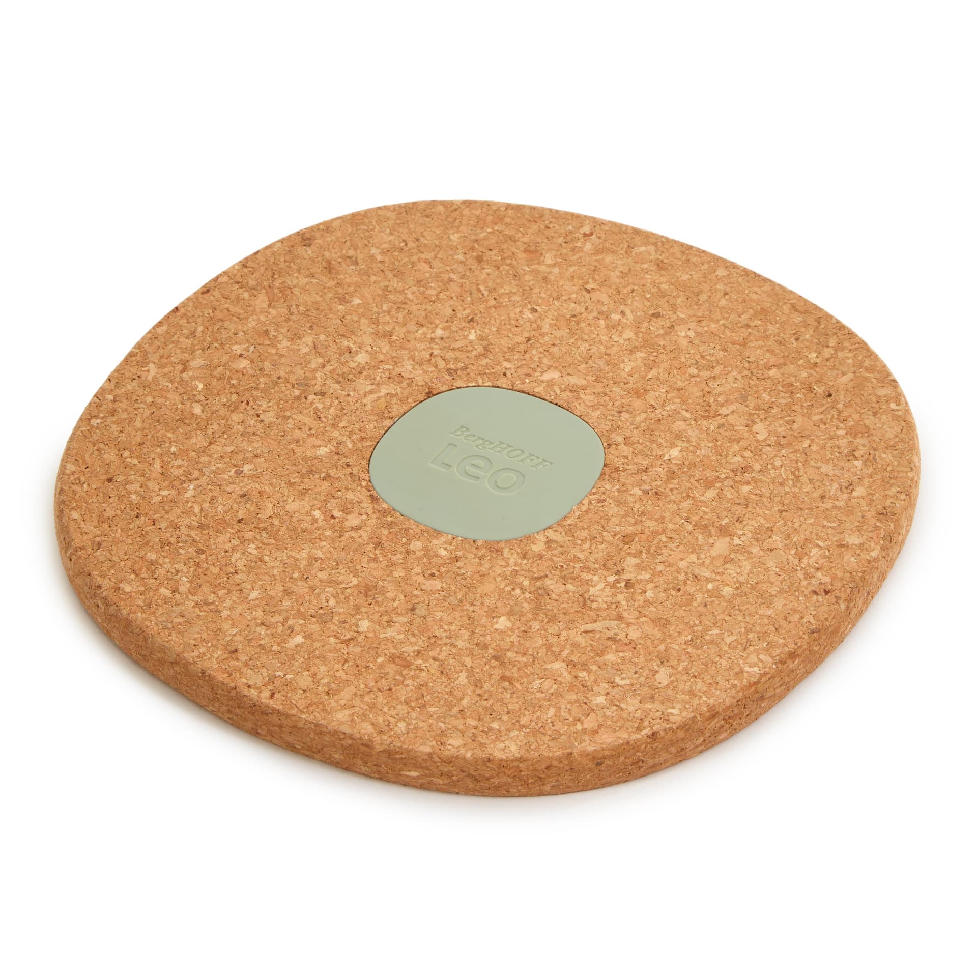 Leo Balance Magnetic Cork Trivet, 7", Recycled Material