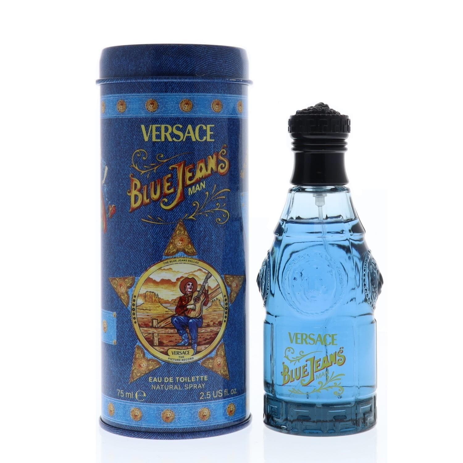 Blue Jeans Man Eau De Toilette Size 2.5oz
