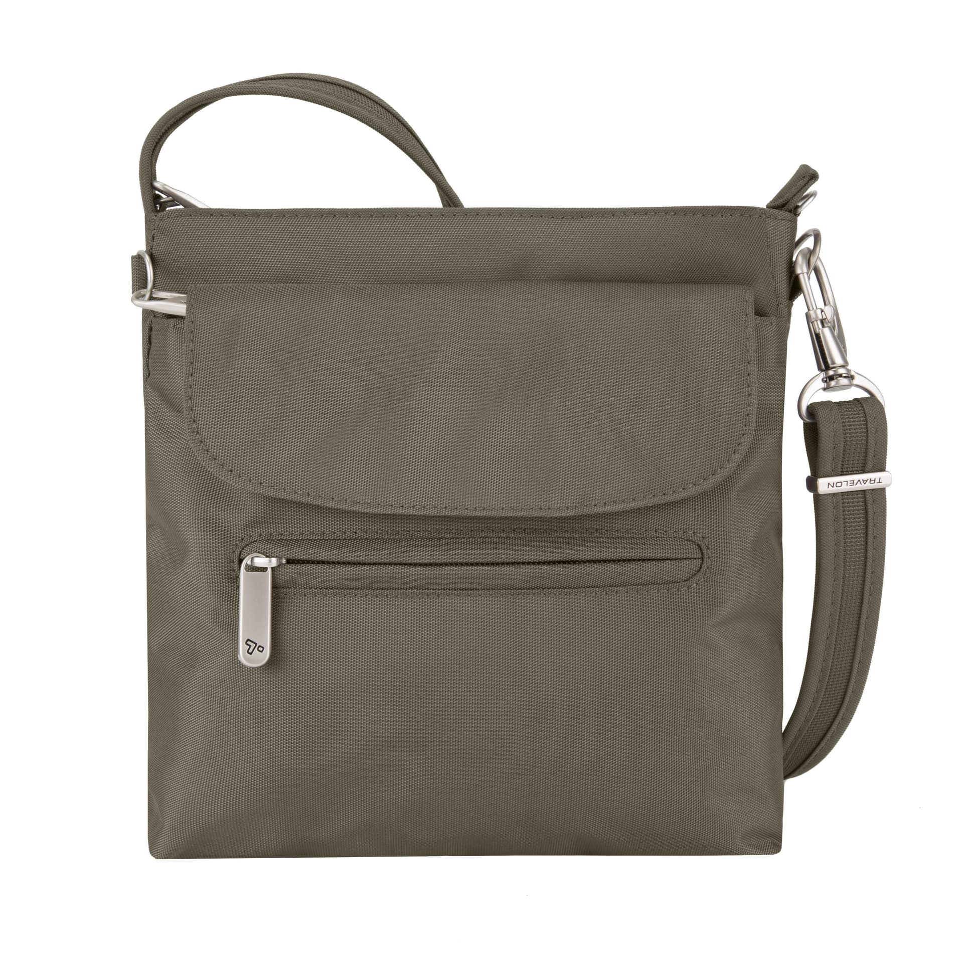 Anti-Theft Classic Mini Shoulder Bag Nutmeg