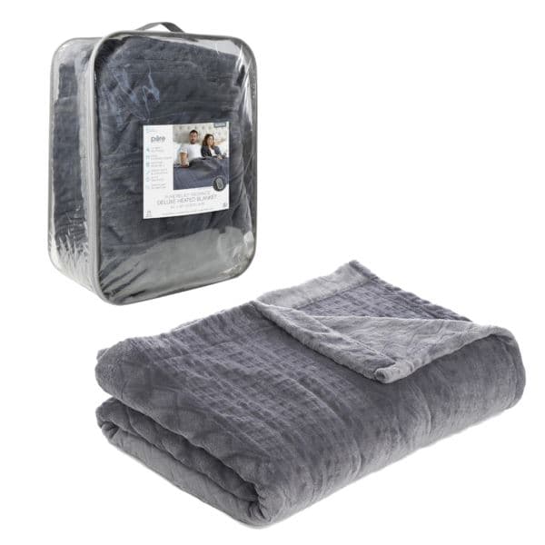 PureRelief Radiance Deluxe Heated Blanket - Queen