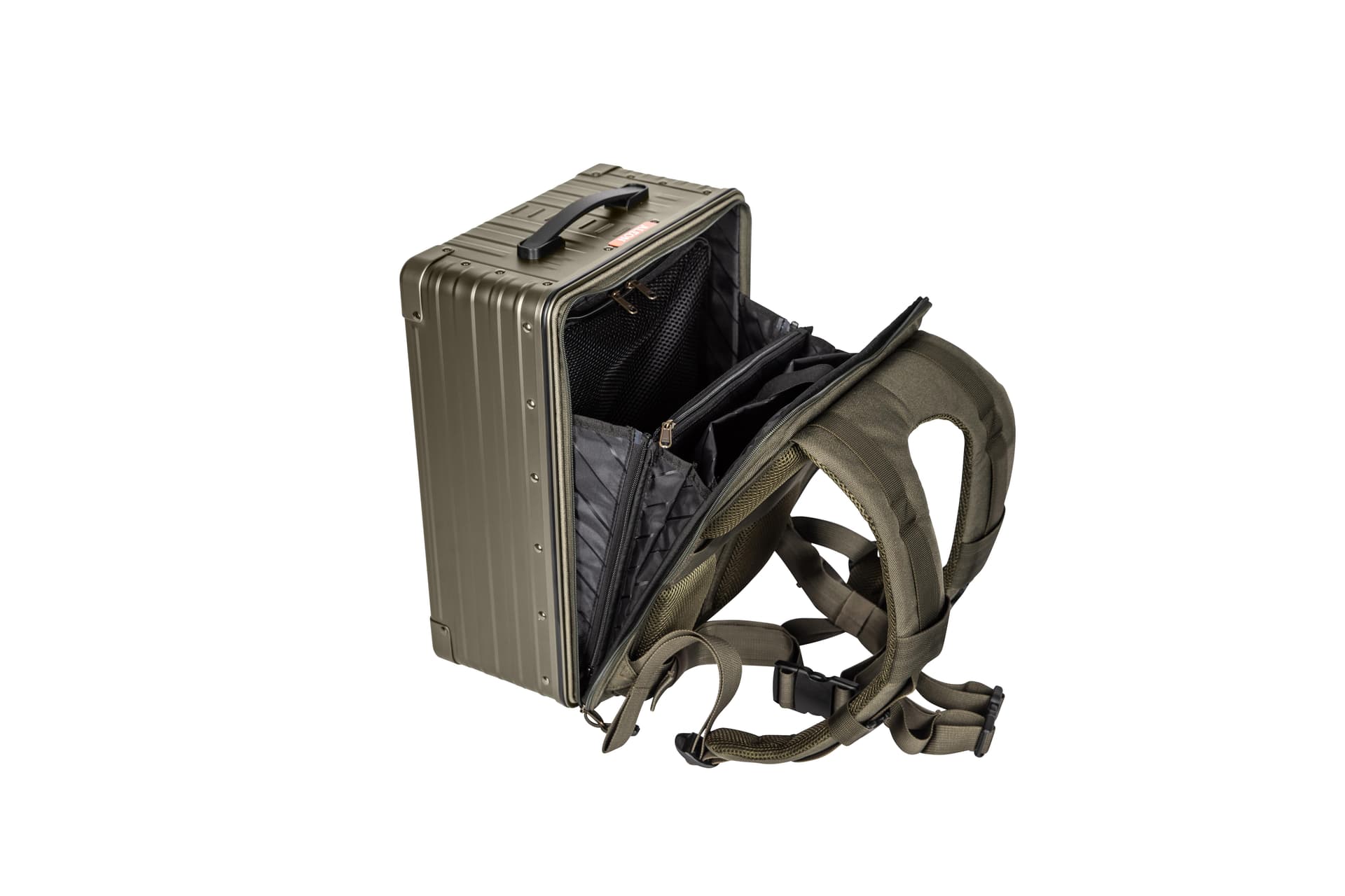 Aleon 17" Hybrid Aluminum Backpack (Bronze)