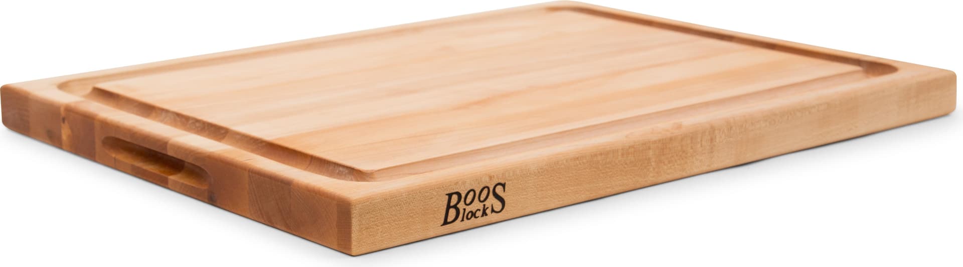 Maple Reversible Cutting Board with Groove, 24'' x 18'' x 1.5''