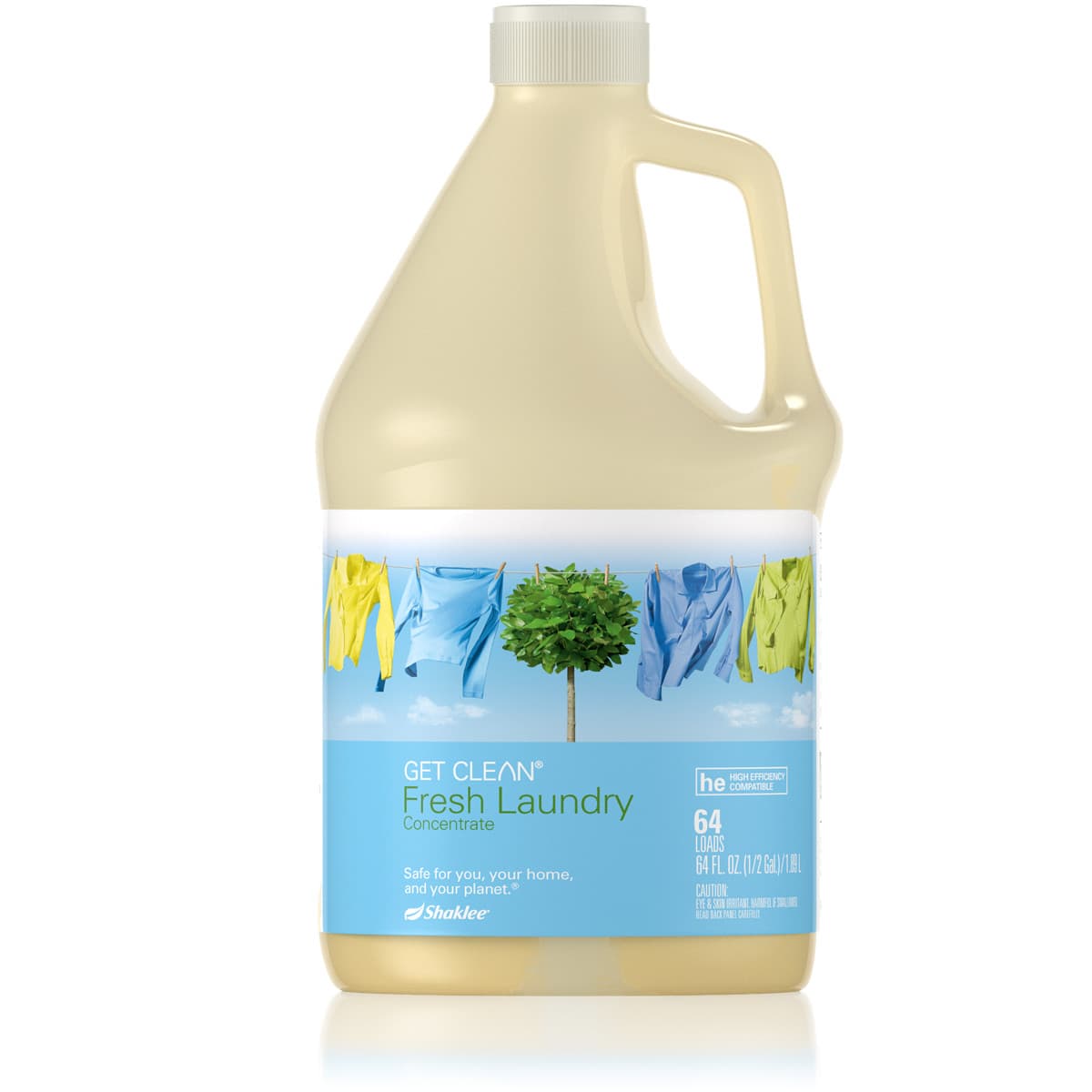 Fragrance-Free Liquid Laundry Detergent, 64 oz – Biodegradable
