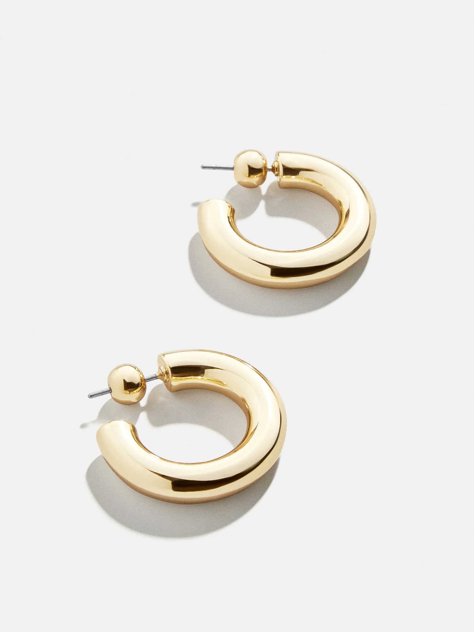 Dalilah Earrings - Gold 23MM Hoops