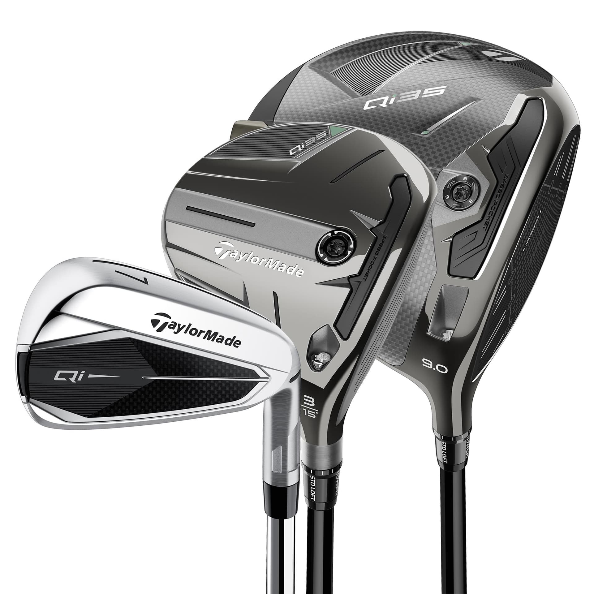 TaylorMade Driver, Fairway, and Iron Set