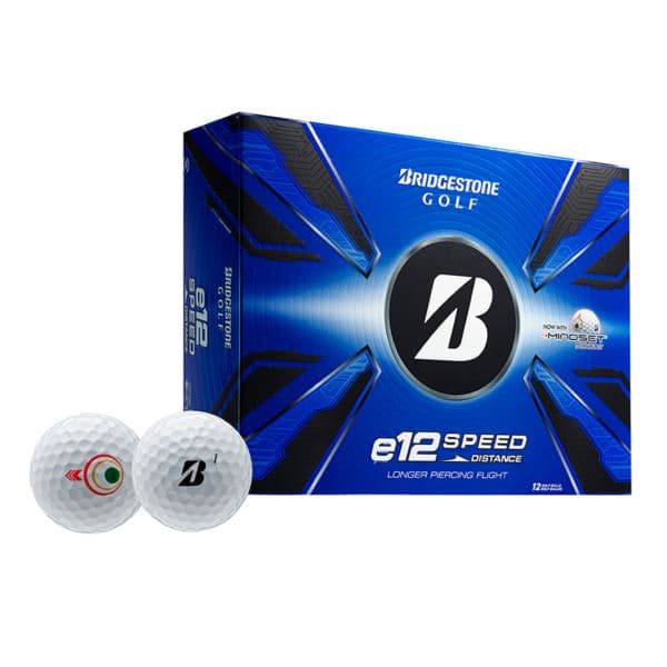 e12 Speed Golf Balls - White