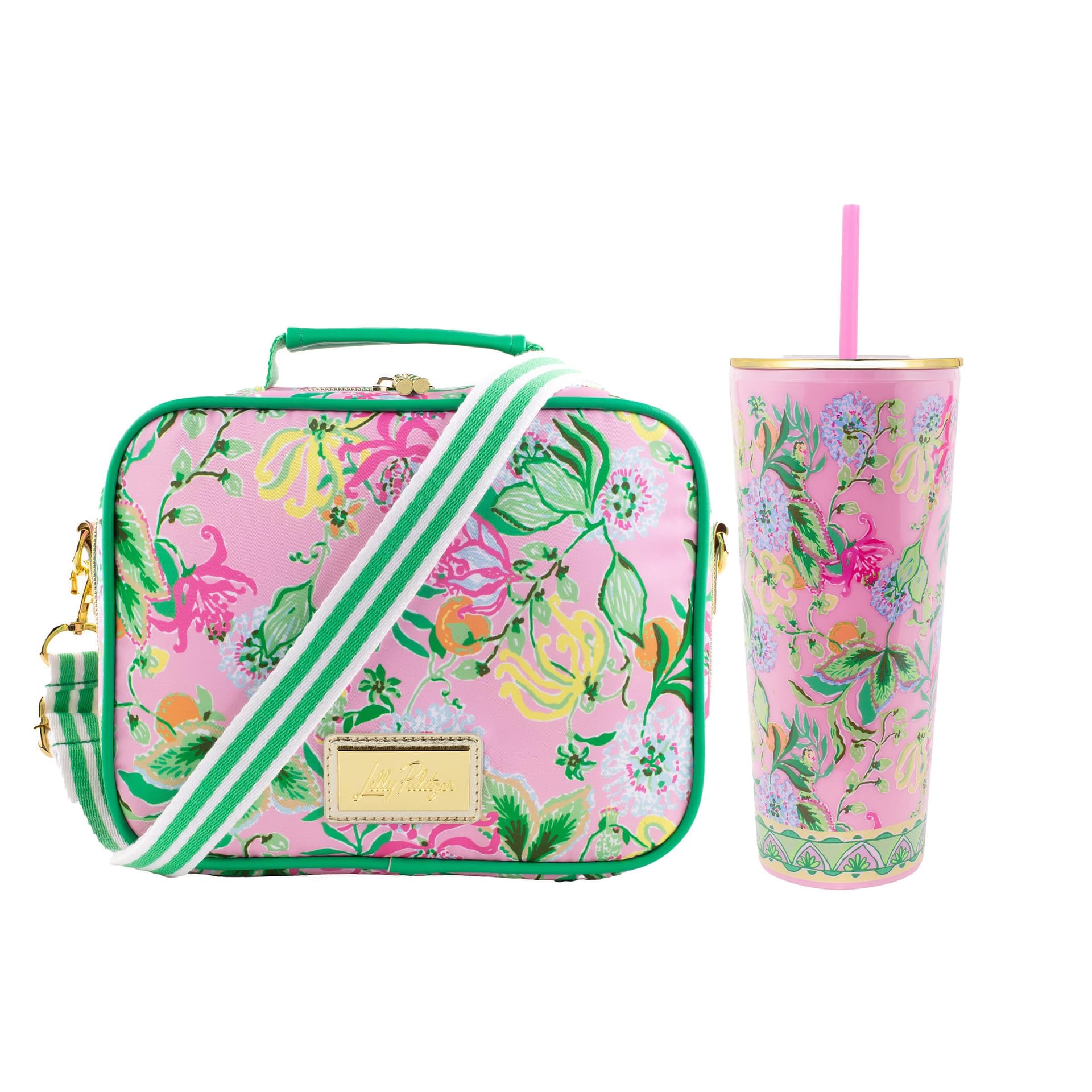 Lilly Pulitzer - Lunch Tote Bundle - Via Amore Spritzer