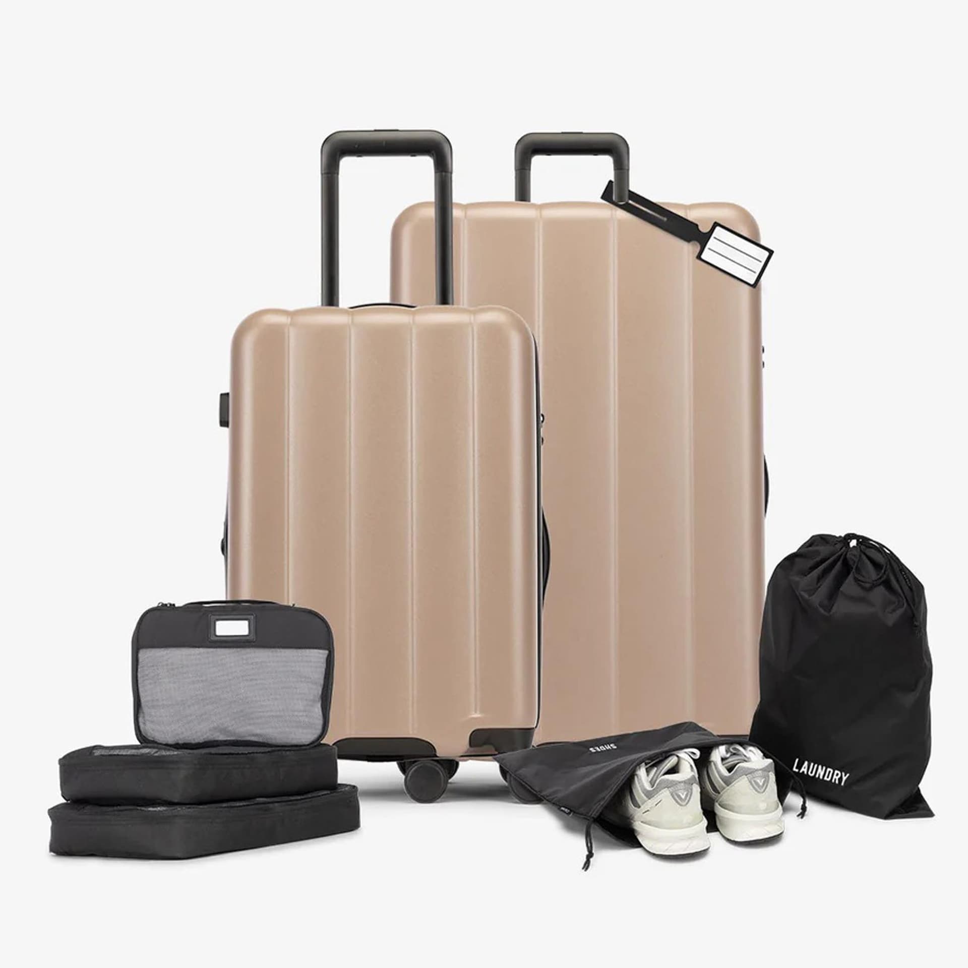 Evry Starter Luggage Bundle - Chocolate