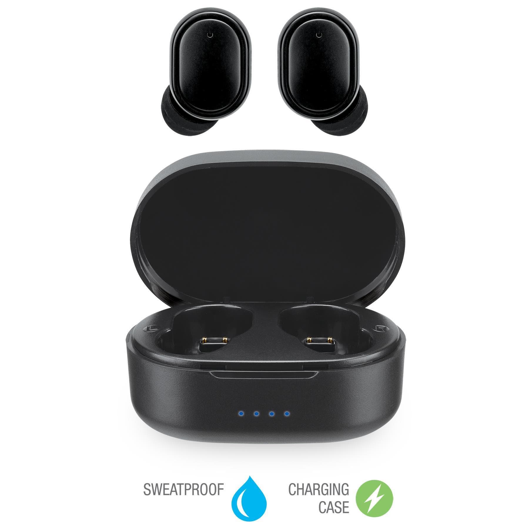 Truly Wireless Sweatproof Earbuds with Charging Case