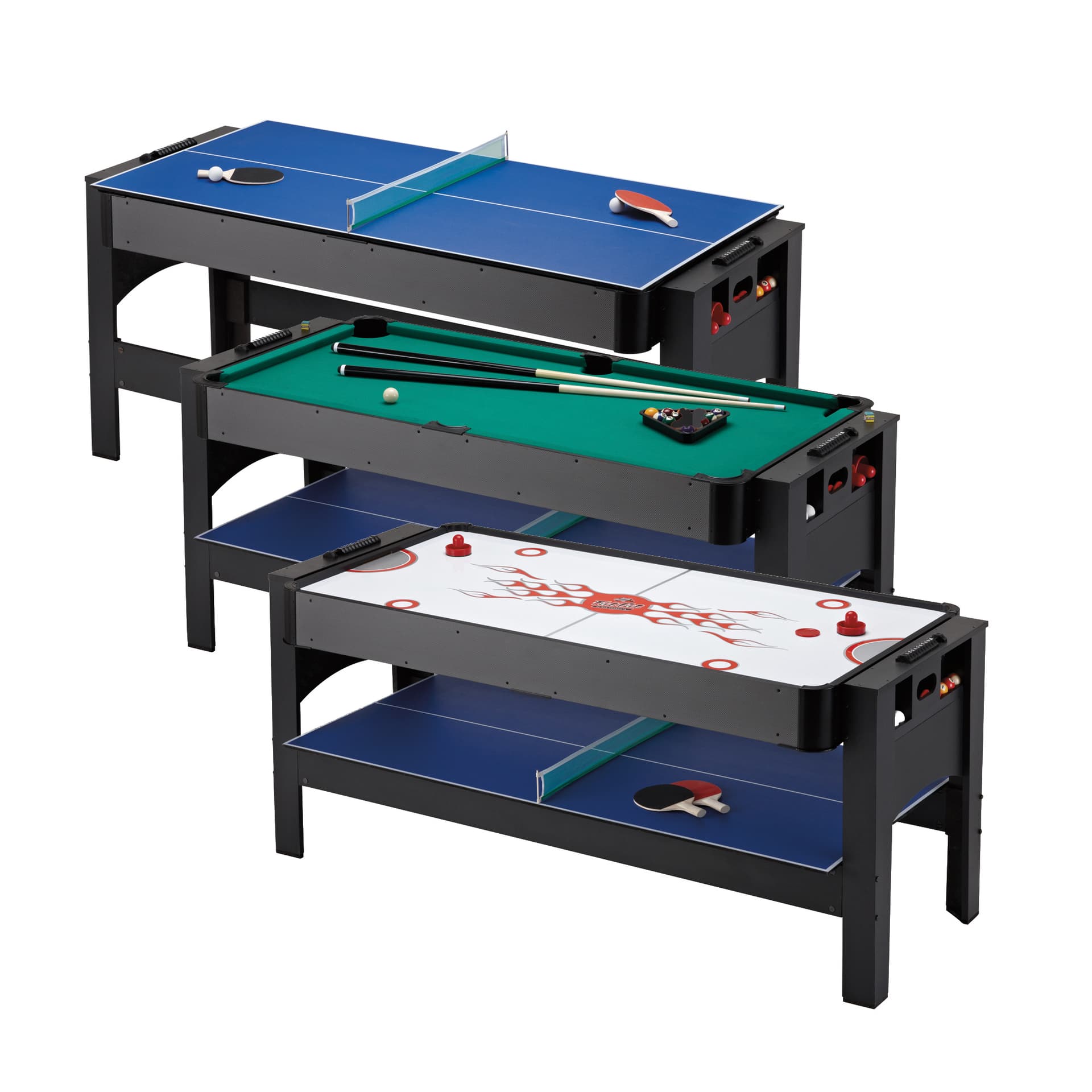 Fat Cat 3 In 1 Flip Game table