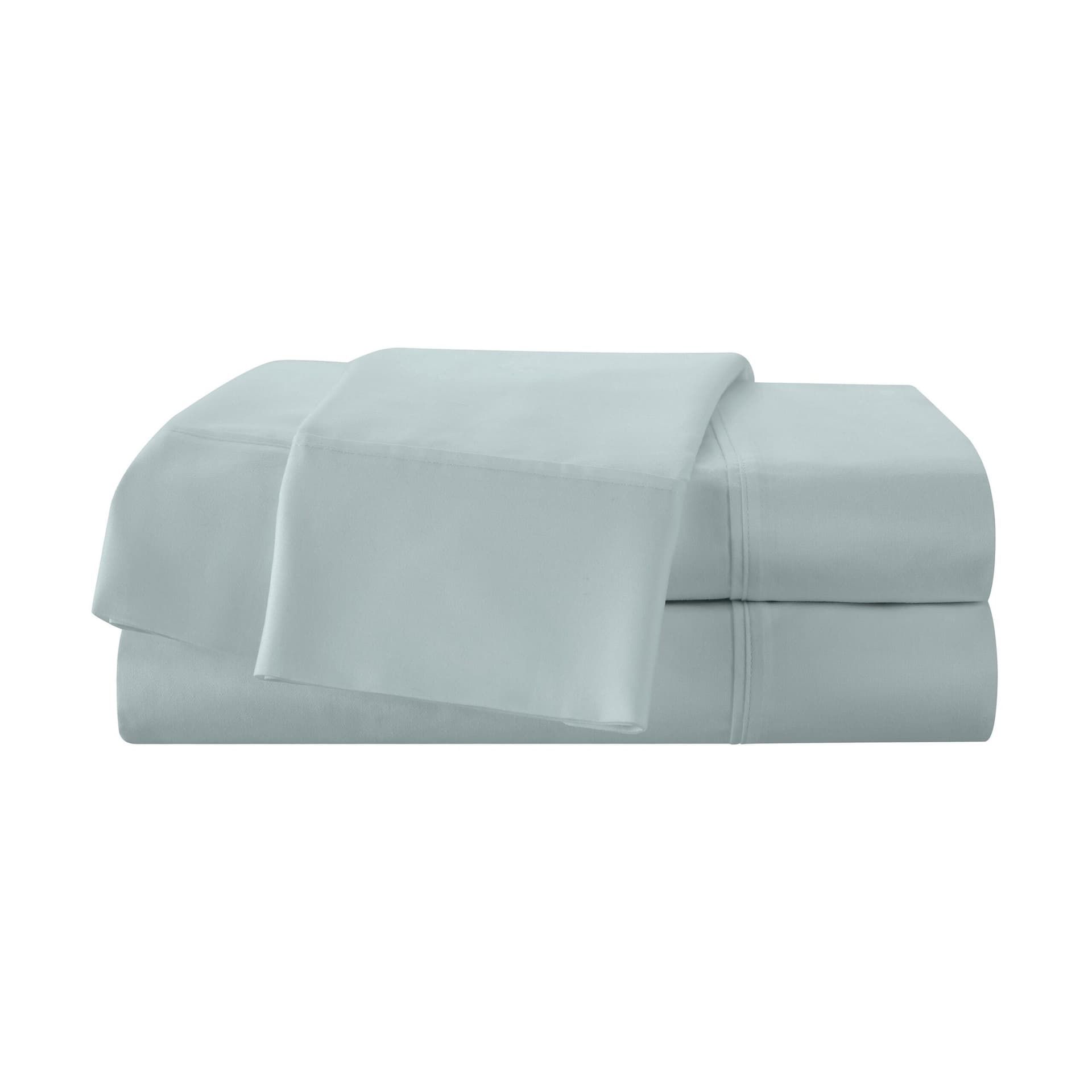 T400 Solid Cotton Sateen Sheet Set Size King