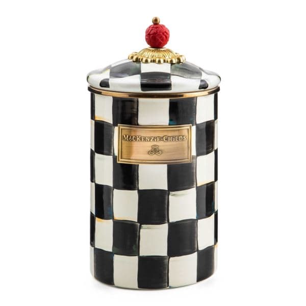 Royal Check Large Canister