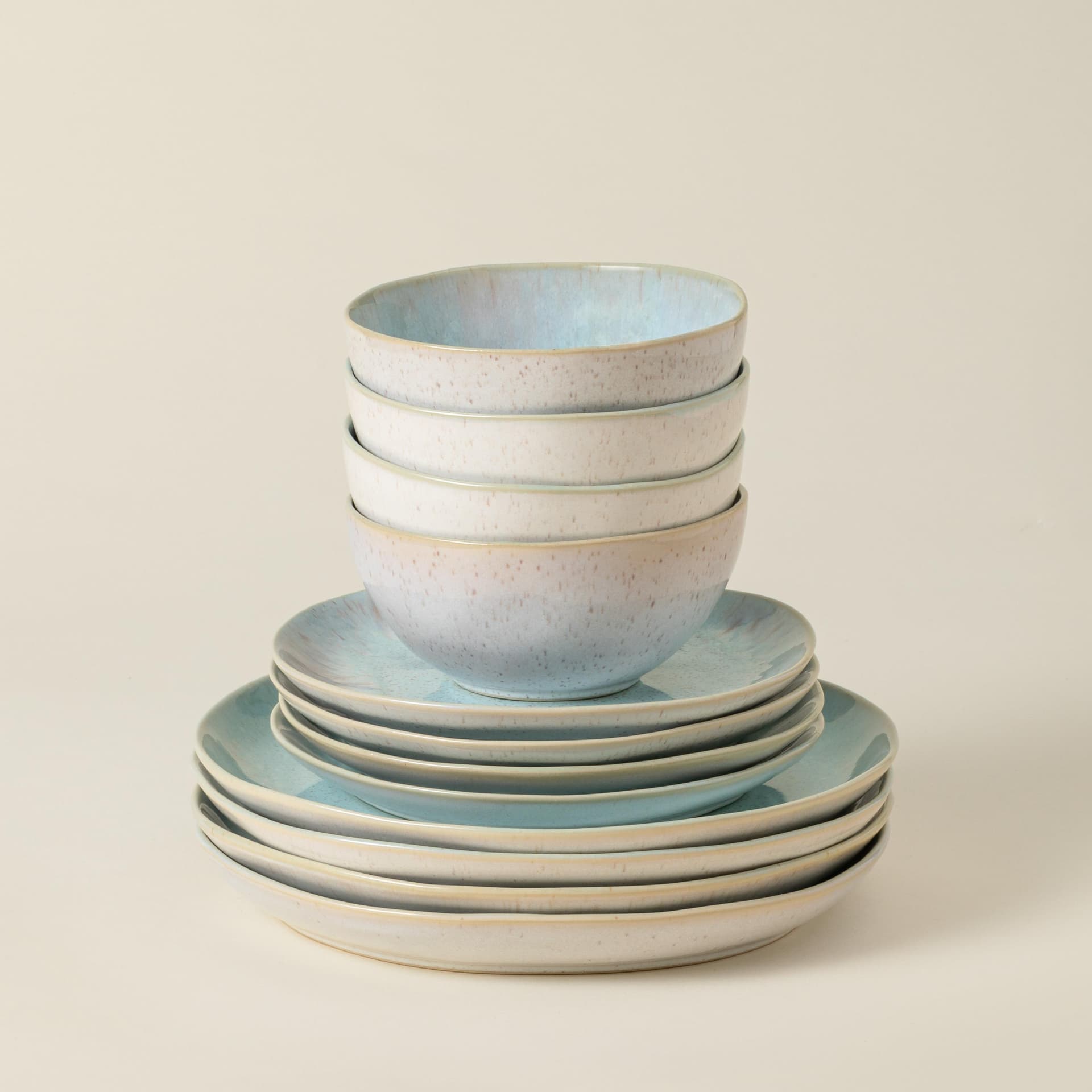 Eivissa Place Setting Set w/ cereal bowl Size 12 Pieces