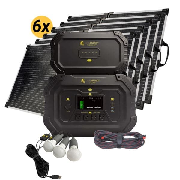 Safari Portable Generator 3-Solar Panel Bundle