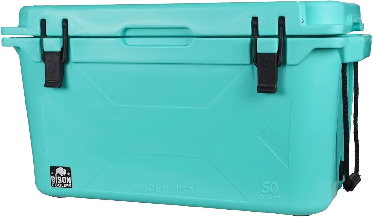 50 QT Bison Cooler - Seafoam