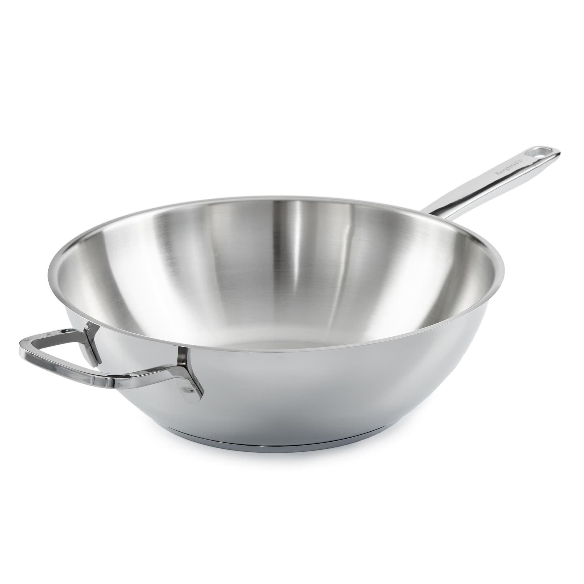 DiNA Helix Recycled SS 12" Wok, 5.6qt