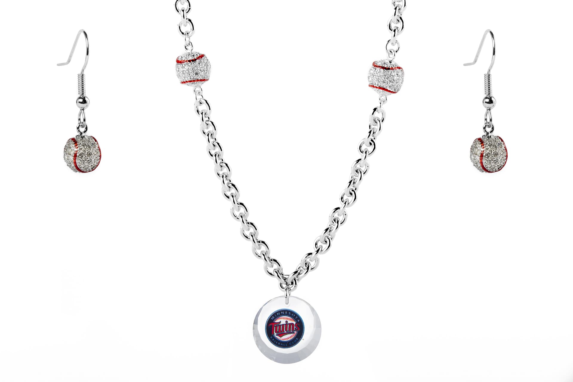 Baseball Set Twins Necklace Exclusive