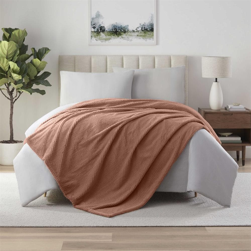 Plush Texture Blanket Size King