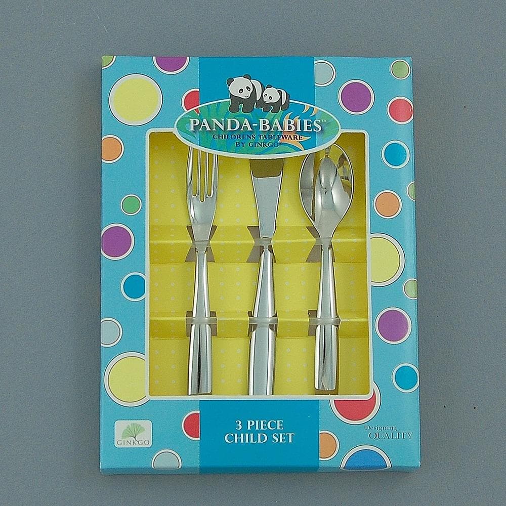 3pc Charlie Baby & Toddler Flatware Set