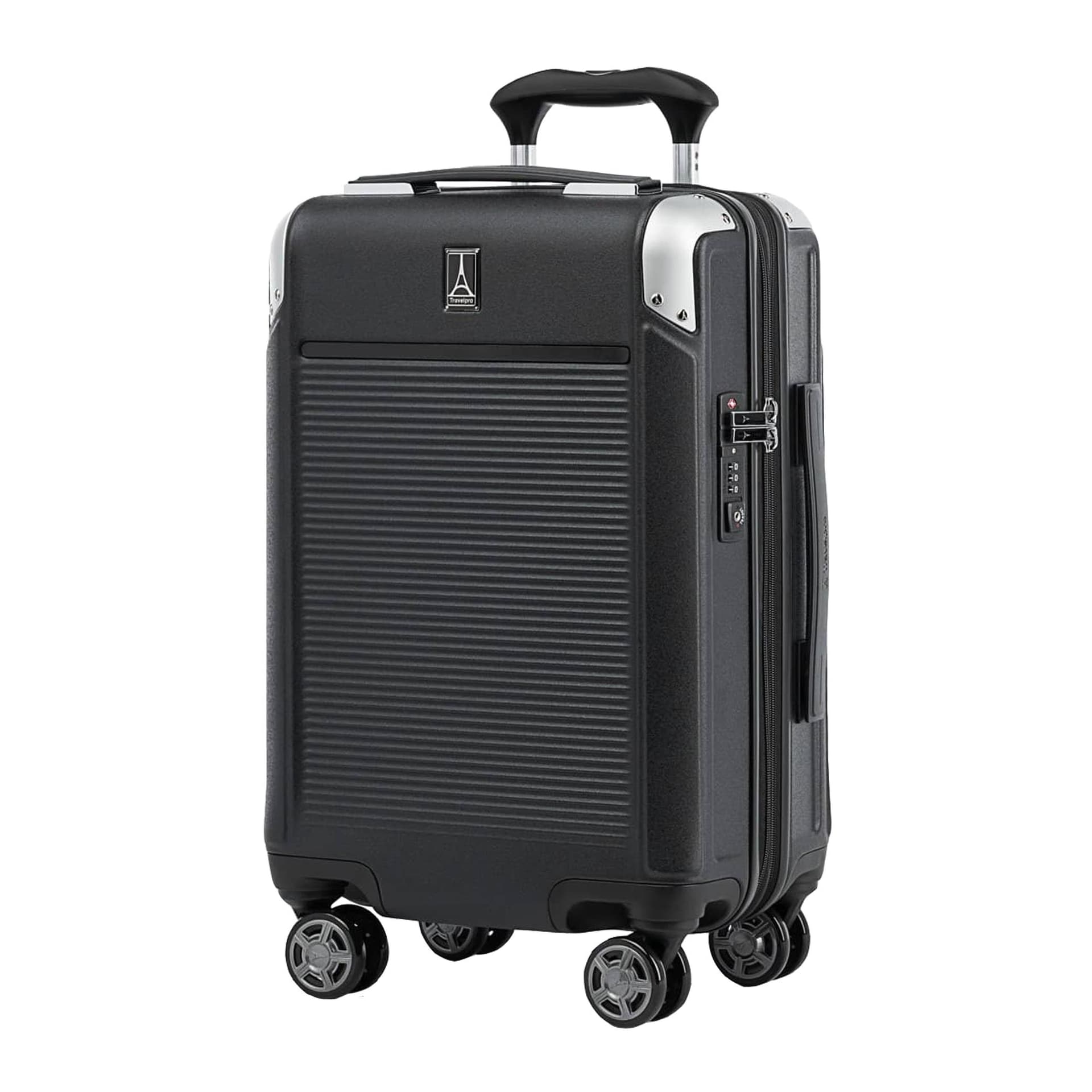 Platinum Elite Compact Carry-On Hardside Spinner - Shadow Black