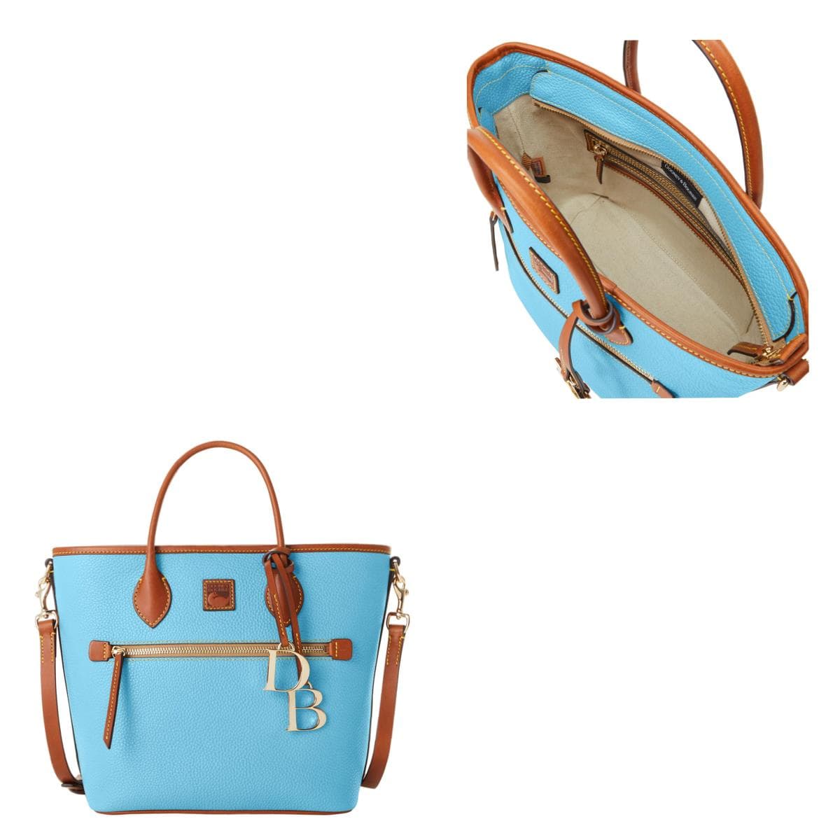 Pebble Grain Handle Tote