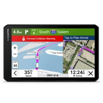 dezl Cam OTR725 7" GPS Truck Navigator with Built-in Dash Cam