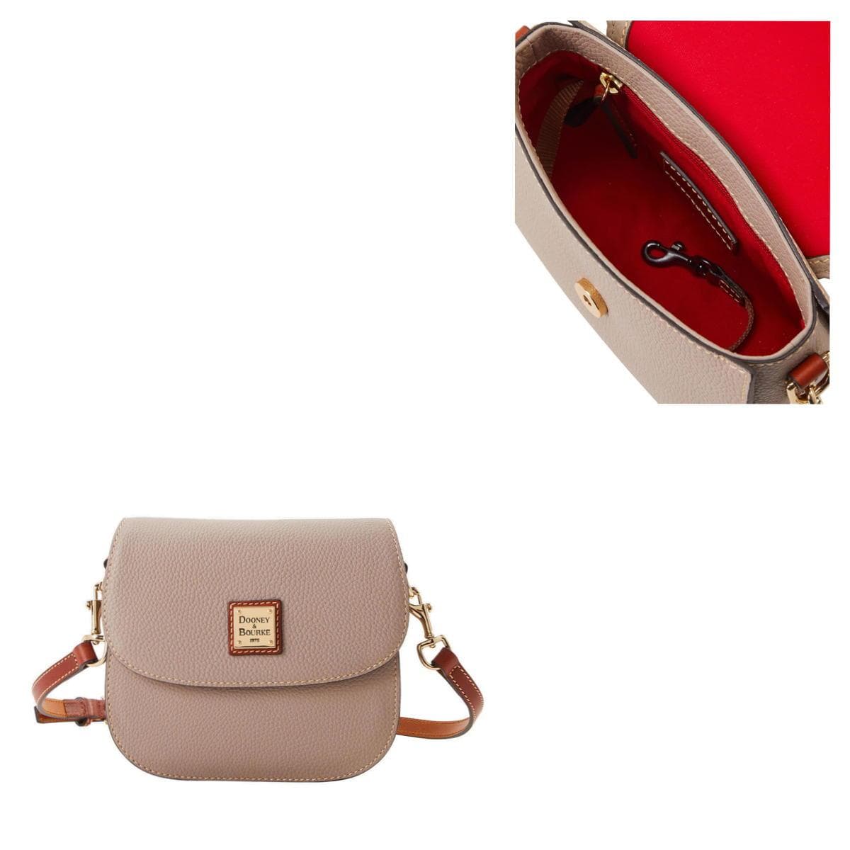 Pebble Grain Saddle Bag