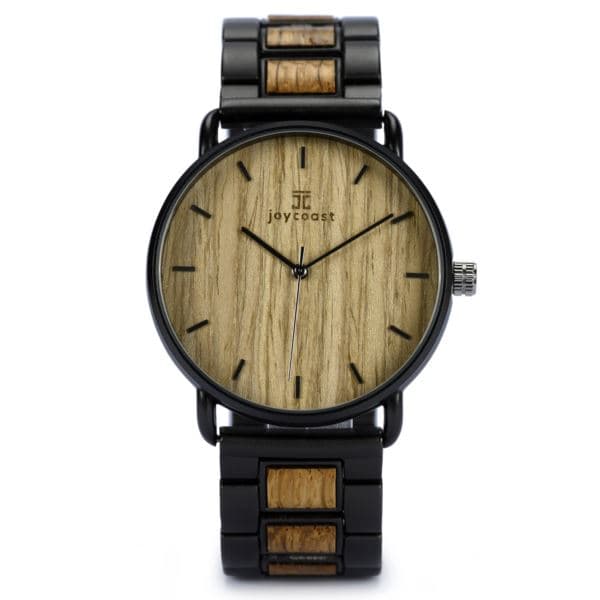 Owen Olive Wood & Stainless Steel Wooden Watch