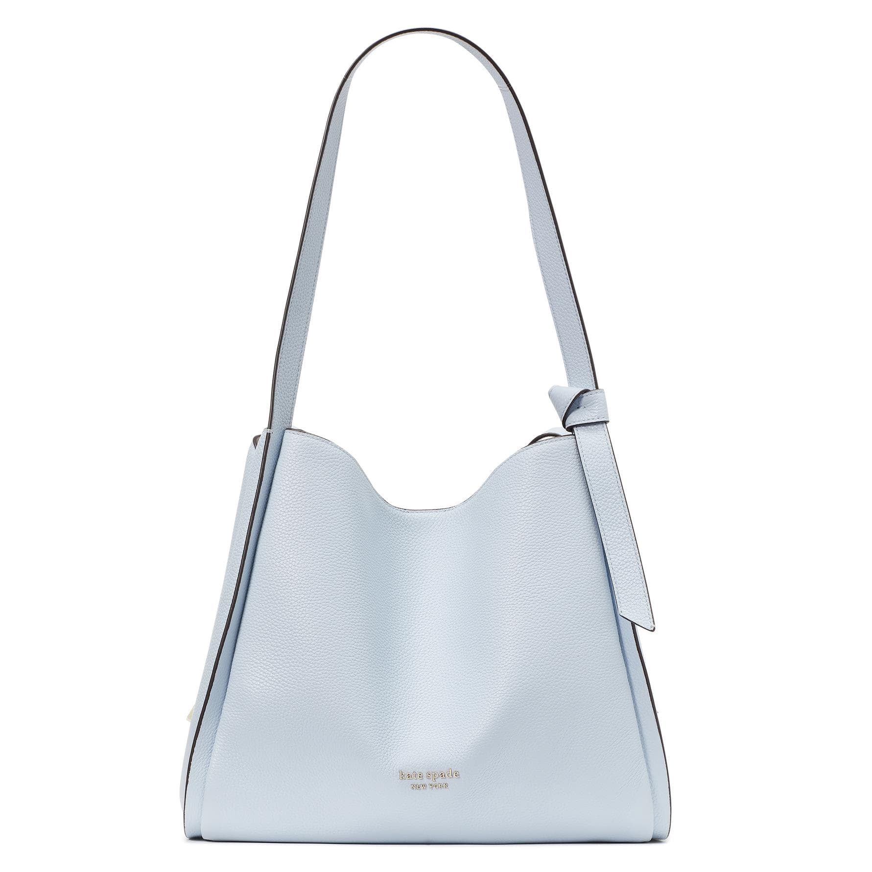 Knott Large Shoulder Bag - Watercolor Blue