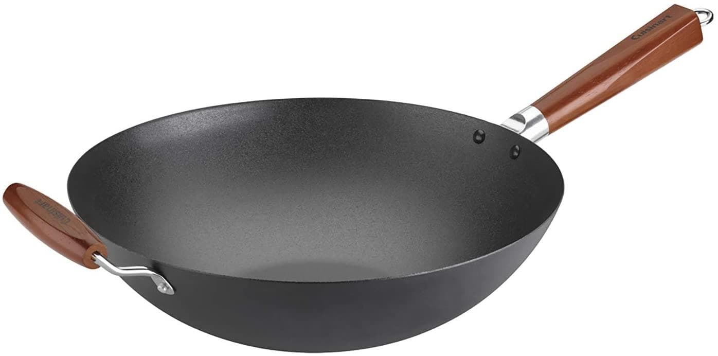 14" Pre-Seasoned Wok w/ Helper Handle