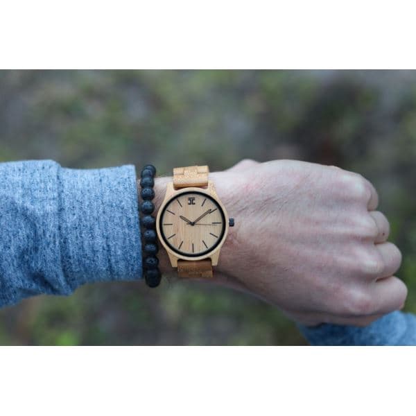 Vanille Bamboo Wooden Watch