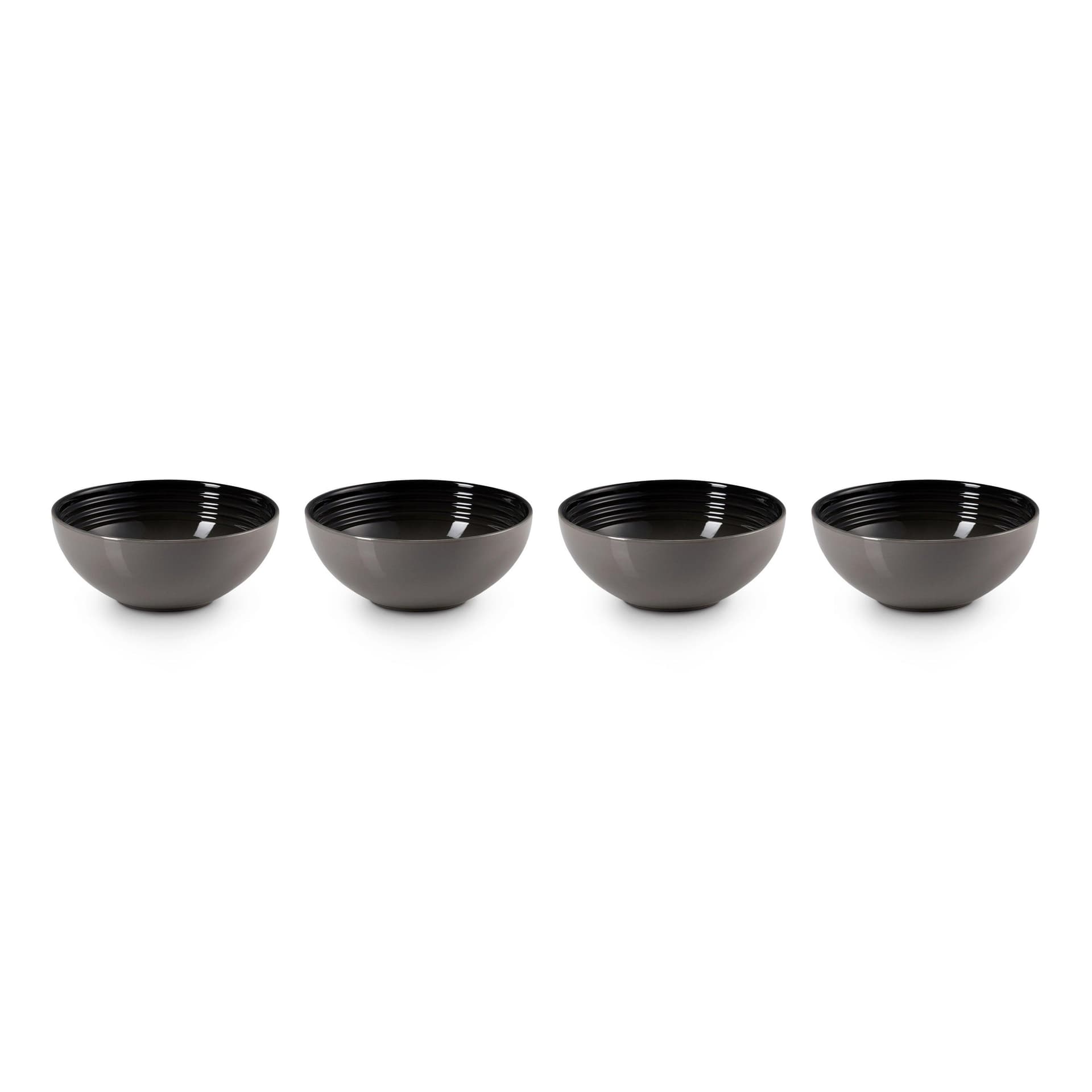 Set of 4 Vancouver Cereal & Soup Bowls Oyster